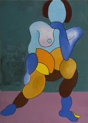 Model stárnutí, 2008 (olej na plátně)
