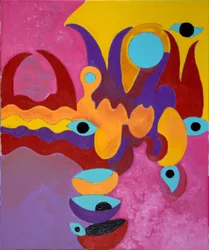 Joys of Love- Pains of Love, 2009 (olej na plátně)
