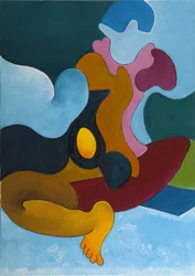 Zlaté vejce, 2008 (olej na plátně)