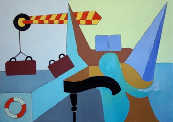 Poslední šance rozloučit se se Steinway, 2009 (olej na plátně)