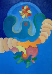 Úplně první krok do náboženství, 2009 (olej na plátně)