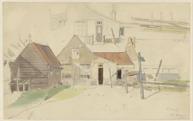 Studie domů ve Vinkenbuurt, Amsterdam