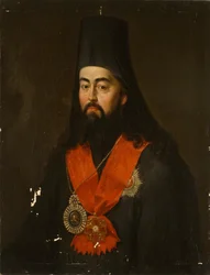 Portrét arcibiskupa Pavla Ponomareva z Rostova a Jaroslavle 1745-1806, 1836