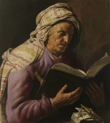 Stará žena čtení, 1626-1633