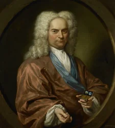 Portrét Davida Leeuwa (1682-1755), Mennonite Draper