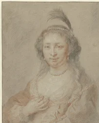 Portrét Sary van Baerle, manželky Philipse van Dorpa