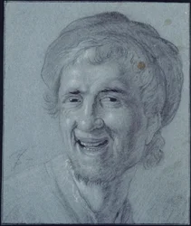 Smějící se Rembrandt (kopie podle Rembrandtova raného autoportrétu u F. Stoopa v Byfleetu)