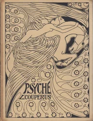 Návrh obálky pro Psyche od Louise Couperuse, 1898.