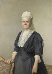 Královna Emma, princezna z Waldecku-Pyrmontu. Vdova po králi Vilémovi III