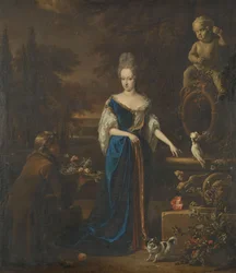 Portrét Marie Cornelisz, manželky Silvestra van Tongerena