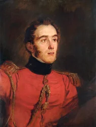 Portrét generálmajora Johna Freemantla, britského vojáka, 1821