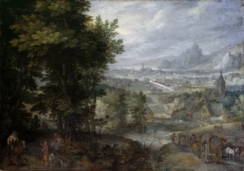 Zalesněná krajina
