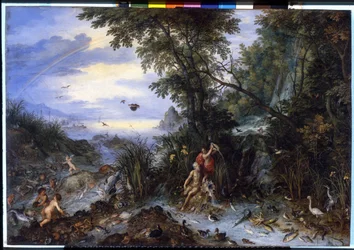 Voda. Obraz Brueghel Jan I