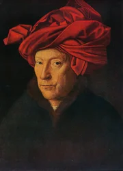 Portrét muže, autoportrét, 1433.