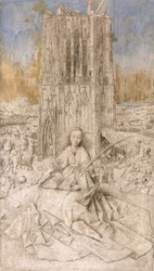 Svatá Barbora, asi 1427 (olej na desce)