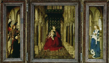 Triptych drážďanský oltář, 1437