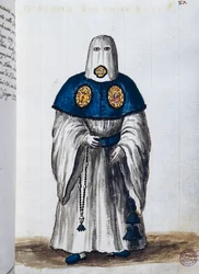 Arcikonfraternita pro právo růžence, založená v kostele sester Ducha svatého v Benátkách, svazek II, f 87, Giovanni di Grevenbroich nebo Grevenbroich (1731-1807)