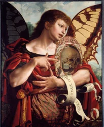 Vanite. Obraz Jana Sanderse Van Hemessena (1500-1560)