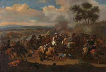 Bitva u Boyne, Irsko, mezi králi Jakubem II. a Vilémem III., 12. července 1690