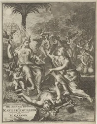 Titulní strana pro: M. Gargon, Jediná útěcha, 1713