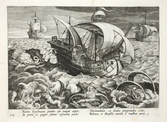 Hunting Sea Creatures, TD 84, ilustrace z 