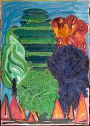 Jsme pouze neporažení (iv), 2007 (olej na plátně)