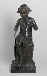Sedící Faun