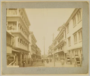 Yoshiwara, Tokiyo, Japonsko (b/w p hot)