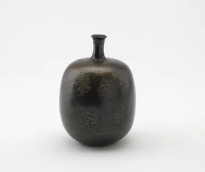 Láhev, Imbe, prefektura Okayama, období Edo, 18.–19. století (keramika)