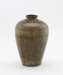 Láhev, Seto, prefektura Aichi, období Muromachi, začátek 15. století (keramika)