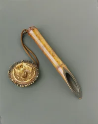 Tester rýže (kome sashi), konec 18. století (bambus a kost)