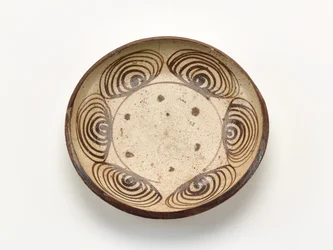 Servírovací miska s designem "koňské oko", 1800-1830