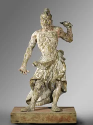 Temple Guardian, cca 1300-1400 (dřevo)
