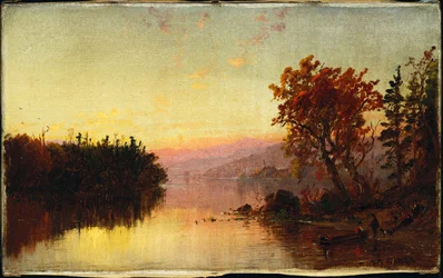 Greenwood Lake za soumraku, 1873