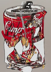 New Balance, 2019 (domácí barva a tuš na plátně)