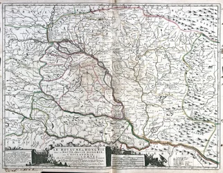 Rakousko (spolkové země: Dolní Rakousy, Vídeň, Štýrsko, Burgenland), Slovensko, Maďarsko, severní Srbsko, Chorvatsko (župy: Vukovar-Syrmia, Osijek-Baranja, Brod-Posavina, Poega-Slavonia, Virovitica-Podravina, Bjelovar-Bilogora, Koprivnica-Krievci, Meimurje