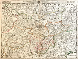 Německo (spolkové země: Bádensko-Württembersko, Bavorsko), Rakousko (spolkové země: Voralbersko, Tyrolsko, Salcbursko, Korutany), Lichtenštejnsko, Švýcarsko (kantony: Thurgau, Appenzell Ausserrhoden, Appenzell Innerrhoden, St.