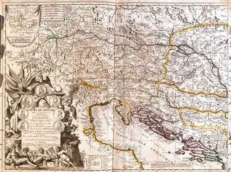 Jihovýchodní Německo, jižní Česká republika, Rakousko, západní Slovensko, západní Maďarsko, Slovinsko, Chorvatsko, Bosna a Hercegovina.