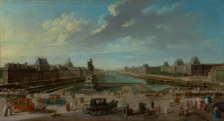 Pohled na Paříž z Pont Neuf