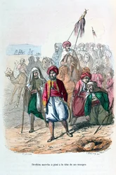 Ibrahim Pasha pochodující v čele svých vojsk, 1811-1818 1847