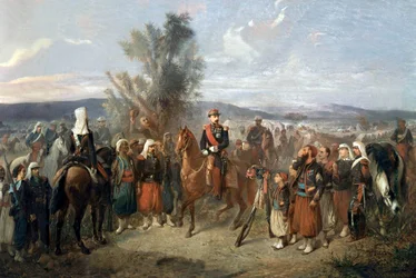 Napoleon III v Alžírsku, 1864