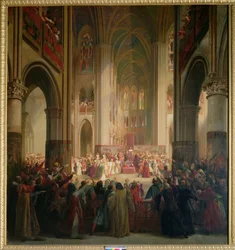 Setkání generálních stavů v Paříži v Notre-Dame po smrti Karla IV. (1295-1328)