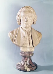 Busta Jean-Jacquese Rousseaua (1712-78) (mramor)