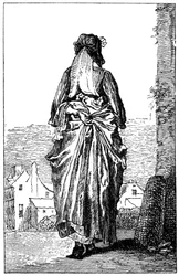 Francouzský kostým, 1885.