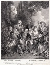 Venkovský koncert, 1735