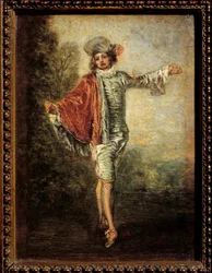 Lhostejný. Kolem roku 1717. 0,25 x 0,19 m. Muzeum Louvre, Paříž