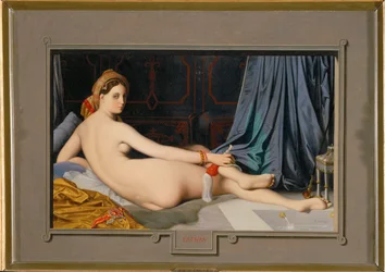 Odalisque (malba na plátně)