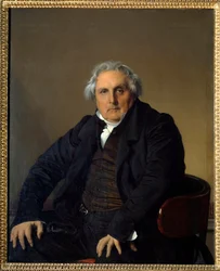 Portrét monsieur Louis Francois Bertin (1766-1841) dit Bertin l