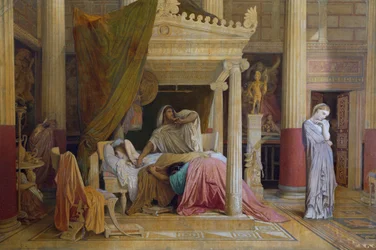 Stratonice aneb Antiochova nemoc Jean Auguste Dominique Ingres (1780-1867)