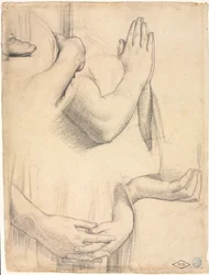 Studie rukou, 1842.